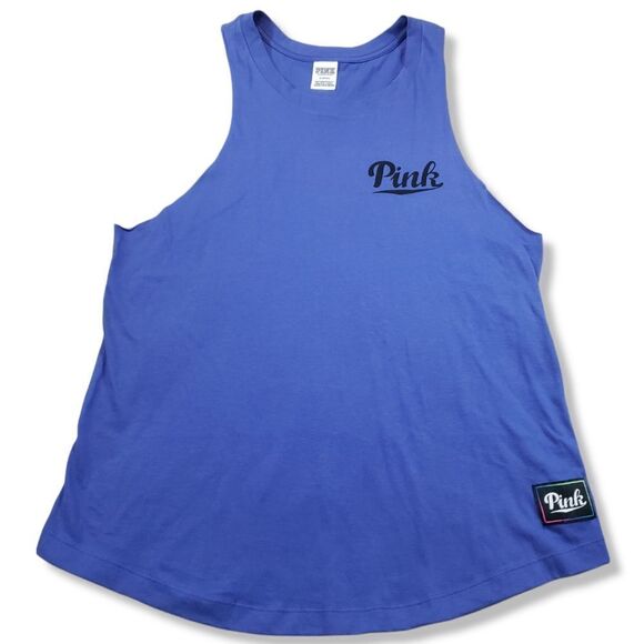 PINK Victoria's Secret Tops - PINK Victoria's Secret Shirt Size Medium Cut Off Sleeves Tank Top